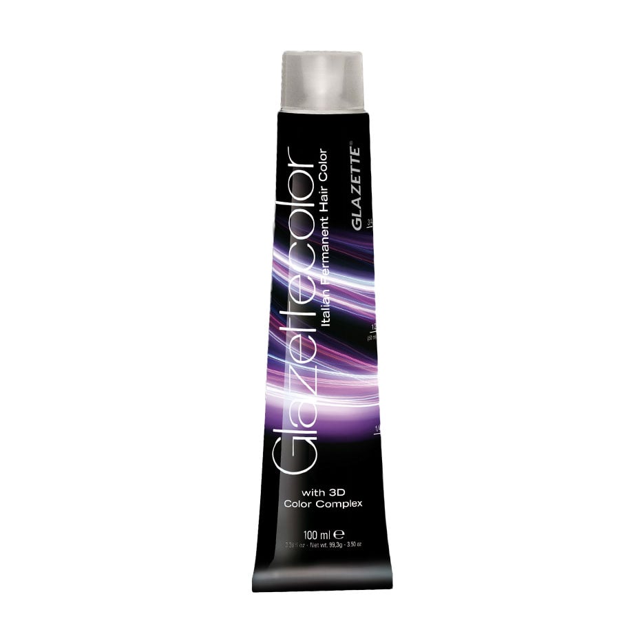 Перманентна фарба-догляд для волосся Itely Hairfashion Glazette Color 7RU Red Ruby Medium Blonde, 100 мл